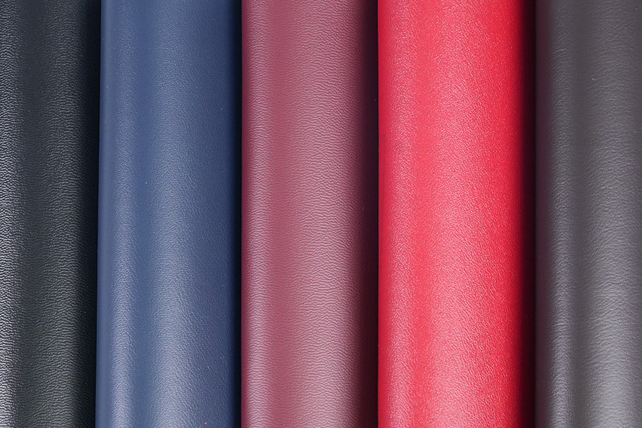 Pustende anti-rynke syntetisk lær for skooverdel