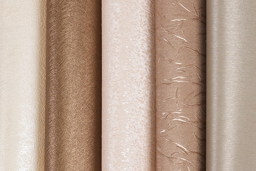 Slitasjebestandig pustende kunstig syntetisk lær for interiørdekorasjon